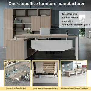 Escritorio Ejecutivo Moderno y Minimalista para Oficina, Hogar, Escuela, Dormitorio, Gerente, Escritorio Superior de Madera para Jefe o Supervisor - Product Image 6