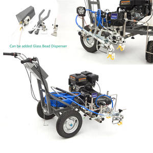 Machine de marquage routier, équipement de marquage au sol à poussée manuelle, machine à peinture pour autoroute, traceur de lignes, marquage - Product Image 6