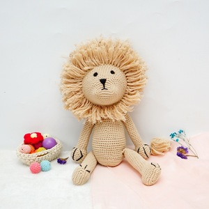 Muñeco <span class=keywords><strong>de</strong></span> Ganchillo Hecho a Mano, Adorable y Realista, <span class=keywords><strong>de</strong></span> Tela <span class=keywords><strong>de</strong></span> Algodón, Relleno <span class=keywords><strong>de</strong></span> Algodón PP, Regalo <span class=keywords><strong>para</strong></span> Bebés, 31-50cm - Product Image 3