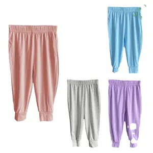 0-24 Months Infant Pants Newborn Clothing Baby Boys' Bottoms Spring Autumn Lovely organic bamboo trousers harem pants