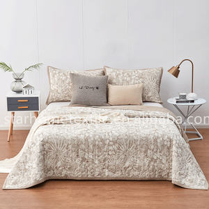 Intero Jacquard Copriletto di Lusso di Stile per la Fascia Alta I Clienti di Vendita Calda del Cotone o Poliestere Jacquard Copriletto - Product Image 2