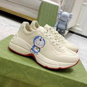 <span class=keywords><strong>Mew</strong></span> GG รองเท้าหนังแท้ดีไซเนอร์หรูรองเท้าผ้าใบหนาสำหรับผู้ชายผู้หญิงรองเท้าเดินทันสมัยโลโก้ดั้งเดิม - Product Image 4