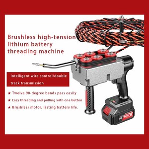 स्वचालित तार खींचने स्ट्रिंग इलेक्ट्रिक इलेक्ट्रीशियन वायर थ्रेडिंग डिवाइस लीड डिवाइस लिथियम वायर थ्रेडिंग मशीन - Product Image 2