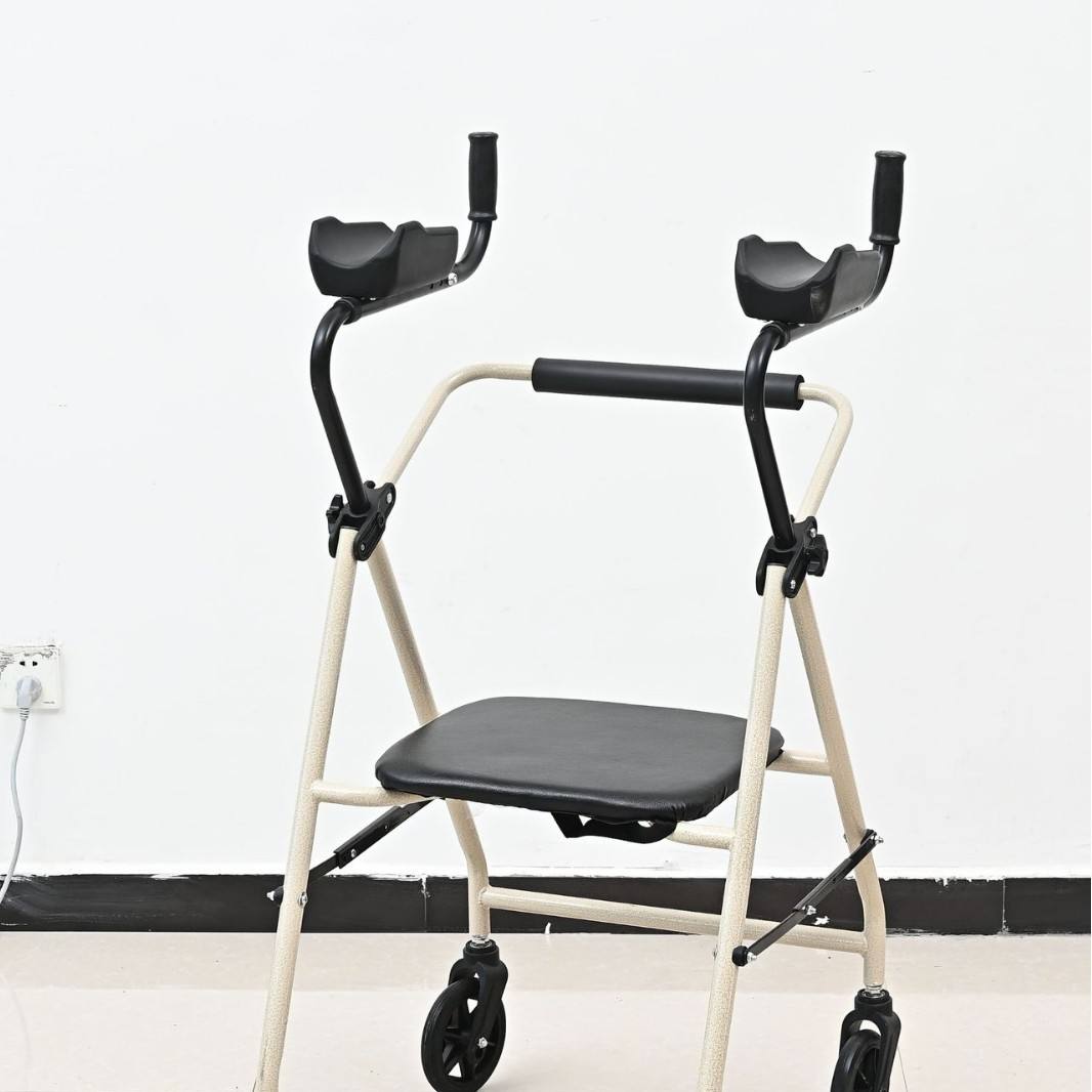 แขนรองรับแบบติดตั้งสูงและที่นั่งล้อ