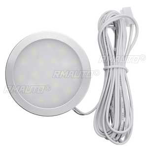 Lot de 4 lampes LED 12V pour camping-car, plafonnier, lampe de lecture pour bateau, remorque, intérieur de camping-car, éclairage intérieur de voiture 18 LED - Product Image 2