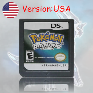 Versión EUR para EE. UU. del Videojuego Clásico Pokémon - HeartGold Retro Platinum Pearl Diamond para DS White 1 Black 1 SoulSilver - Product Image 4