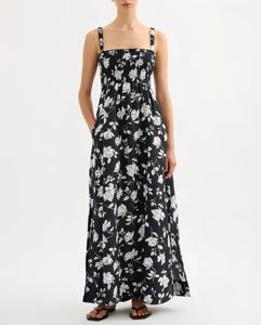 Vestidos Midi Personalizados para Mujer, Tejidos, Elegantes, Casuales, para Fiesta, con Tirantes, Estampado Digital, Silueta en A, sin Mangas - Product Image 3