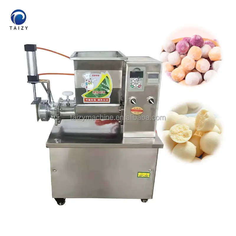 full automatic bakery pizza bread cookie dough divider and rounder dough dividing and rounding machine