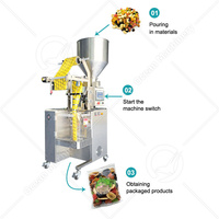 Équipement automatique d'emballage d'arachide OCEAN Machine d'emballage granulaire de noix de macadamia pour les petites entreprises