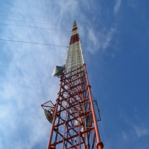 30M 60M 80M 90M 100M 120M 3 Legs Surface Galvanized Steel Lattice Wind Guy Mast Triangular Lattice Telecom Antenna Tower - Product Image 3