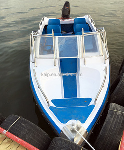 Lancha Rápida Marina de Fibra de Vidrio FRP Económica para 6 Personas con Motores - Product Image 5