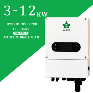 بيع بالجملة: عاكس شمسي هجين 3 كيلووات 5 كيلووات 10 كيلووات 12 كيلووات موجة جيبية تيار متردد فردي ومزدوج 48 فولت تيار مستمر بطارية ليثيوم 3 مراحل للمنزل - Product Image 3