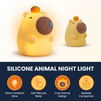 Adorable Veilleuse Bébé Mouton en Silicone, Lampe de Nuit LED Cadeau pour la Chambre et la Décoration Intérieure