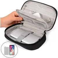 Vente en gros Sac organisateur électronique étanche Pochette de rangement pour accessoires numériques Gestion des câbles Transport universel de voyage