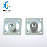 Zinc Plated Square Flat Washer, Steel Metal Stamping Washer for Furniture Hardware