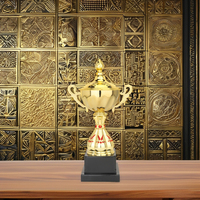 Piala Penghargaan Kustom Langsung dari Pabrik ELOR, Logam Besi Berkualitas Tinggi, Berlapis, Gravure, Harga Ekonomis, Cinderamata