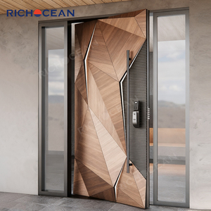 <span class=keywords><strong>Puertas</strong></span> <span class=keywords><strong>de</strong></span> <span class=keywords><strong>Seguridad</strong></span> Modernas para Villas RICHOCEAN, Puerta Exterior Abatible <span class=keywords><strong>de</strong></span> Aluminio Blindado <span class=keywords><strong>con</strong></span> Cerradura Inteligente - Product Image 2