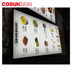 <strong>Light</strong> <strong>Box</strong> Sign Large Rectangular Slim <strong>Light</strong> <strong>Box</strong> Signs <strong>Menu</strong> Sign <strong>Board</strong> Lightbox - Product Image 4