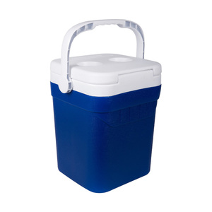 Tùy chỉnh cắm trại ngoài trời nhựa xách tay 15L hộp mát Dã Ngoại bãi biển du lịch thực phẩm bia lạnh lưu trữ Băng hộp mát - Product Image 4