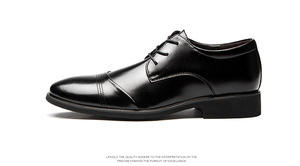 Chaussures en cuir synthétique <span class=keywords><strong>pour</strong></span> hommes, souliers de toilette formel, en pu, de haute qualité, personnalisé<span class=keywords><strong>s</strong></span>, <span class=keywords><strong>pour</strong></span> robe formelle - Product Image 3