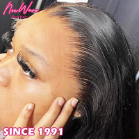Peluca de Cabello Humano 100% Virgen Vietnamita con Cutícula Alineada, Lisa, con Frente de Encaje, Estilo Newwave, Cabello Crudo Vietnamita, Liso Extremo