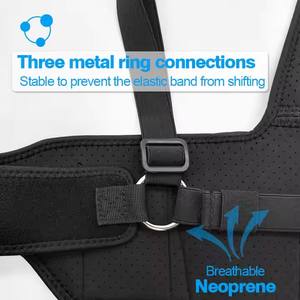 समायोज्य सार्वभौमिक नियोप्ररीन सामरिक अंडरआर्म छाती होल्स्टर को सेल फोन बैग के साथ ले जाने वाली बंदूक होल्स्टर - Product Image 5