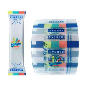 Custom Printing Plastic Gelamineerd Wrapper Bevroren Ijs Popsicle Verpakking Film Roll Materialen