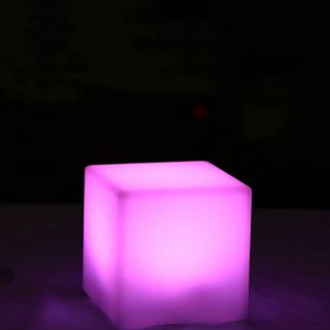 Bán Chạy Đèn Hình Khối Có Thể Điều Chỉnh Độ Sáng 16 Màu Chống Nước Đèn Ngủ Phát Sáng Cho Trẻ Em Đèn Bàn Hình Khối Led - Product Image 4