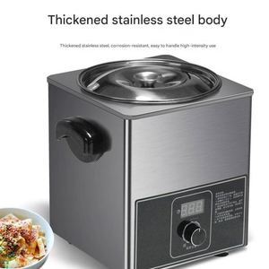Máquina Eléctrica Comercial para Mantener Aceite Caliente a Temperatura Constante, Calentador de Aceite de Acero Inoxidable, Quemador de Aceite Caliente Comercial - Product Image 5