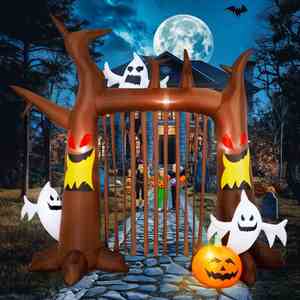 <b>Inflatable</b> <b>Halloween</b> Jumping Castle for Kids' Commercial Party Events - Product Image 4