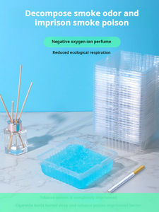 طفاية سجائر كريستالية إبداعية محمولة طفاية رمال مضادة للرائحة كسولة لا تغسل بالجملة غشاء للاستعمال مرة واحدة - Product Image 6