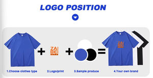 T-shirt de sport unisexe OEM à séchage rapide, en polyester, personnalisable avec logo, design vierge, pour hommes et femmes - Product Image 5