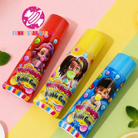 Bonbons à la gomme à mâcher en forme de tube de dentifrice coloré personnalisé, saveur de fruits, mini carré, gomme à mâcher, fabrication de bonbons à la gomme à mâcher