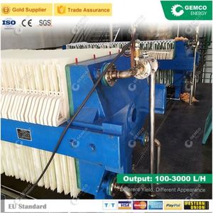 Máy Ép Chân Không Phổ Biến 2023 Máy Ép Lọc Dầu Tấm Nhỏ Nấu Ăn Được Để Lọc Rau Thô, Dừa - Product Image 3