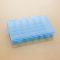 Boîte de rangement en plastique pour perles, 36 grilles, bricolage, bijoux, matériel de pêche, séparateurs réglables