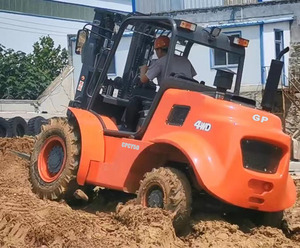 Carretilla elevadora para terreno áspero de 5 toneladas 4WD <span class=keywords><strong>CPCY50</strong></span> con certificación ISO, nuevo componente de motor diésel de núcleo, transpaleta alimentada, nuevo terreno áspero - Product Image 4