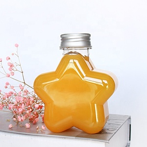 Carino 80ML a 200ML A Forma di Stella Contenitore di Succo Di Plastica con Coperchi In Metallo - Product Image 5
