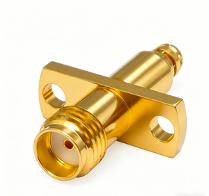 S <span class=keywords><strong>ma</strong></span>/SMP-KFKC1 S <span class=keywords><strong>Ma</strong></span> แจ็ค SMP 2-Hole การติดตั้งแปลน RF COAXIAL อะแดปเตอร์ชุบทองสำหรับการทดสอบไมโครเวฟ - Product Image 4