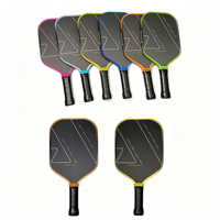 Pala de Pickleball USAPA Estándar de Nylon sin Bordes, Elección del Atleta, Mango Alargado, Impresión UV, 220g, 40 Agujeros, Logotipo Personalizado, Portátil