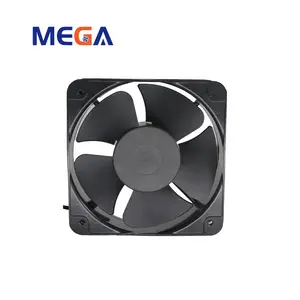 200 × 200 × 60 mm kommerzieller Industrie-Wasserkühlung ventilator 240 380 Volt Auspuffventilator