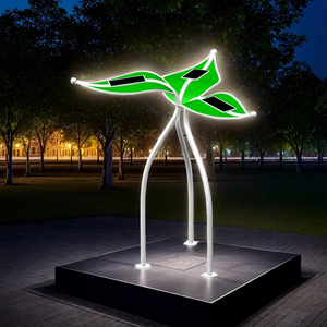 2024 NEW Design OEM Solar Power Custom Metal <b>Tree</b> Green Energy 220V Landscape Lighting Solar <b>Tree</b> DZ-03 Garden Light <b>Trees</b> DZ-03 - Product Image 1