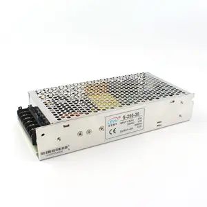 LEYU S-250-12ハイパワー電源250W110V 220V AC to DC 12V 24V 36V48Vシングル出力調整可能DC電源