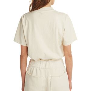 เสื้อยืดคอเต่าแบบปรับแต่งได้สำหรับผู้ชายและผู้หญิง เสื้อยืดโอเวอร์ไซส์ ผ้าฝ้าย 100% เสื้อยืดคอกลมแบบเรียบสำหรับผู้ชาย - Product Image 5