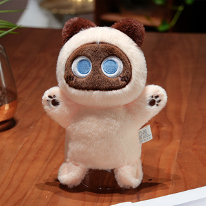 Recién llegado, marioneta <span class=keywords><strong>de</strong></span> <span class=keywords><strong>mano</strong></span> <span class=keywords><strong>de</strong></span> <span class=keywords><strong>gato</strong></span> negro con ojos grandes <span class=keywords><strong>de</strong></span> peluche, muñecos educativos para niños, marioneta <span class=keywords><strong>de</strong></span> <span class=keywords><strong>mano</strong></span> <span class=keywords><strong>de</strong></span> <span class=keywords><strong>gato</strong></span> colorida y suave - Product Image 6