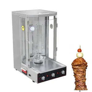 Türkischer Döner Kebab Gas Shawarma / Kebab Making Machine