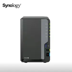 Synology sıcak satış sürücü yerleştirme istasyonu ds224 + sata veri için yepyeni kişisel ağ NAS sunucusu