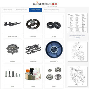 Nouveau et d'<span class=keywords><strong>occasion</strong></span> Aw70 Harvester Yh850 Cheap AW 70 550X90X54 chenille en caoutchouc/chenille pour les fermes - Product Image 5