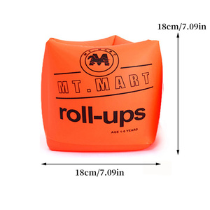 Flotador de brazo inflable Mart con doble globo para piscina, círculo flotante para nadar en <span class=keywords><strong>el</strong></span> agua - Product Image 6