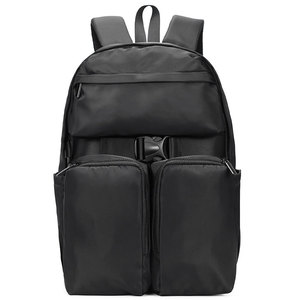 Sac à dos d'école décontracté noir imperméable personnalisé avec port USB, sac à dos pour ordinateur portable, sac d'affaires pour ordinateur portable - Product Image 2