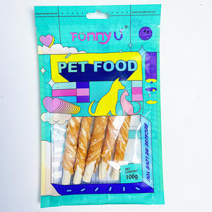 Friandises pour chiens Source Originale, bâtonnets à mâcher en cuir de vache enveloppés de poulet, canard, bœuf, pour le nettoyage des molaires, riches en protéines, écologiques, 400g - Product Image 6